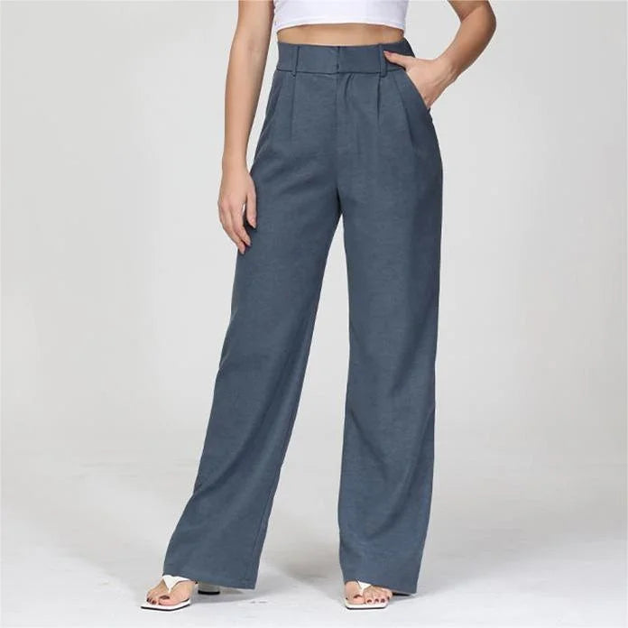 Wide Leg Tailored Pants