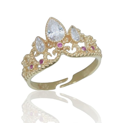 Rapunzel Crown Ring