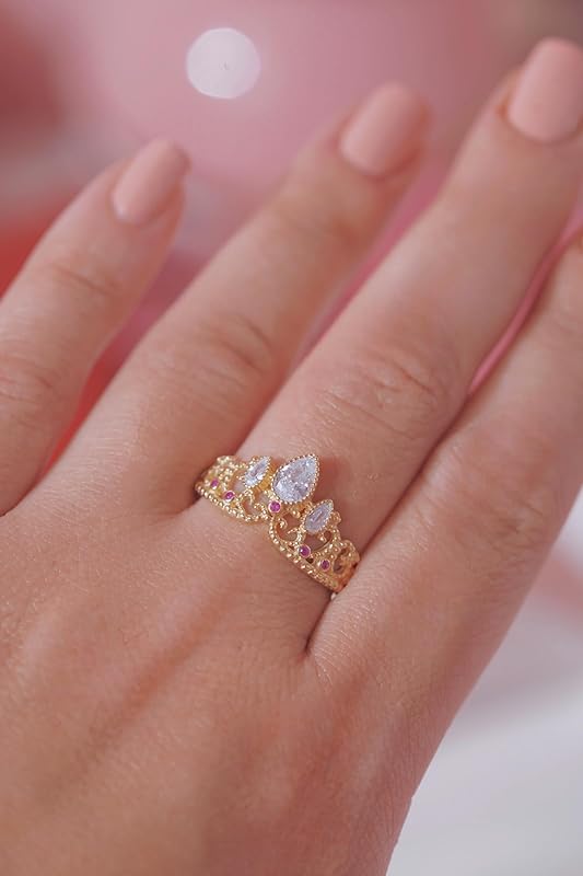 Rapunzel Crown Ring