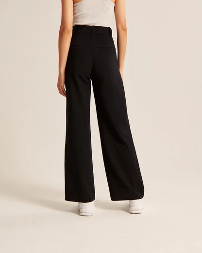 Wide Leg Tailored Pants