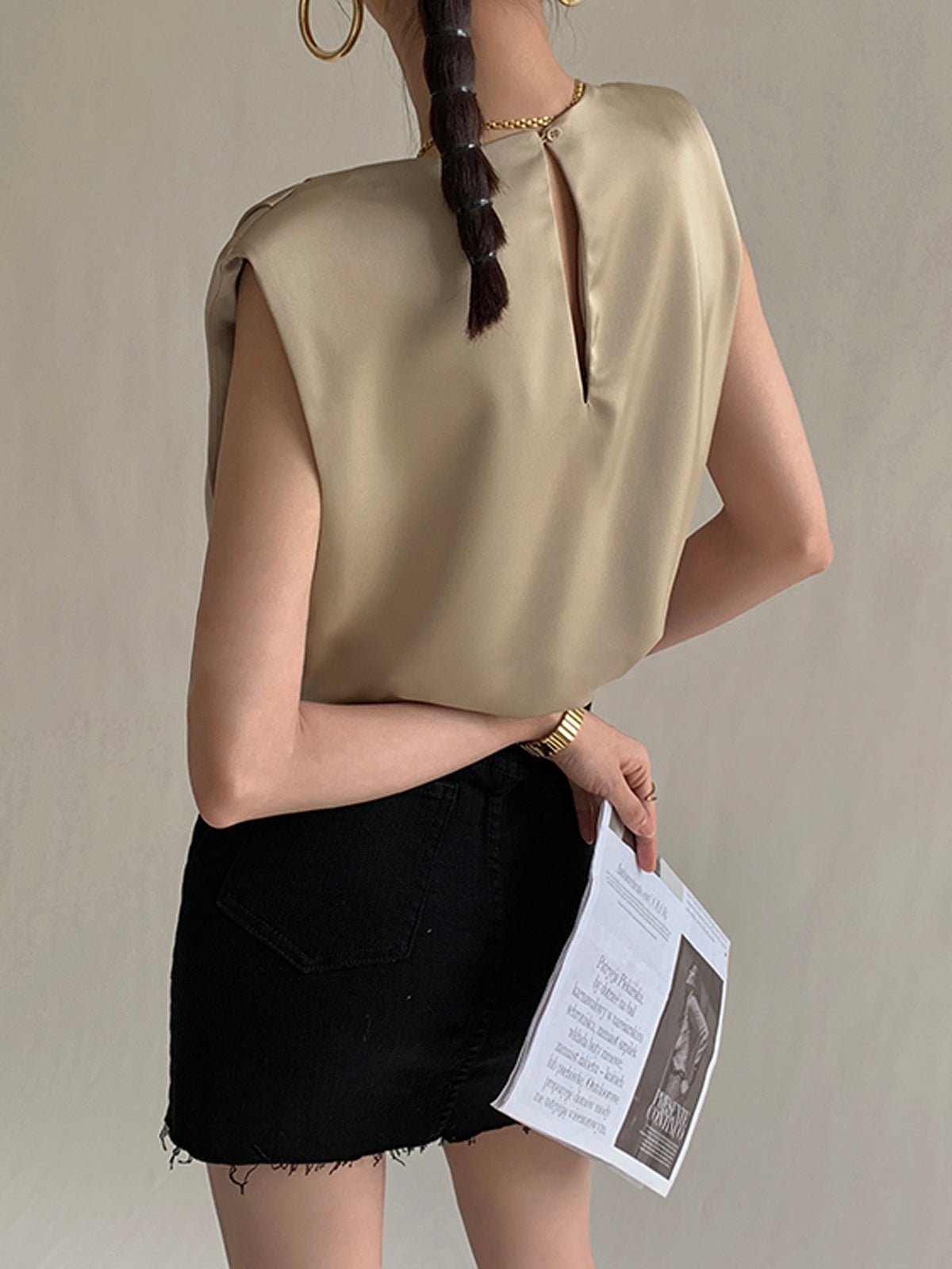 Leisure Satin Blouse